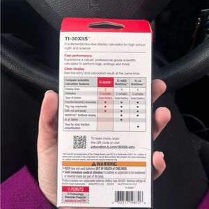 Texas Instruments TI-30XIIS Black Scientific Calculator